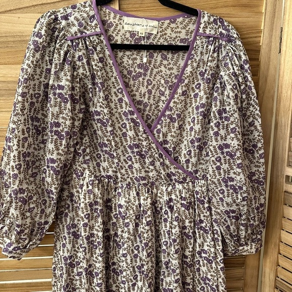 Daughter of India Binita Maxi Dress Violet Size XS - Picture 14 of 15